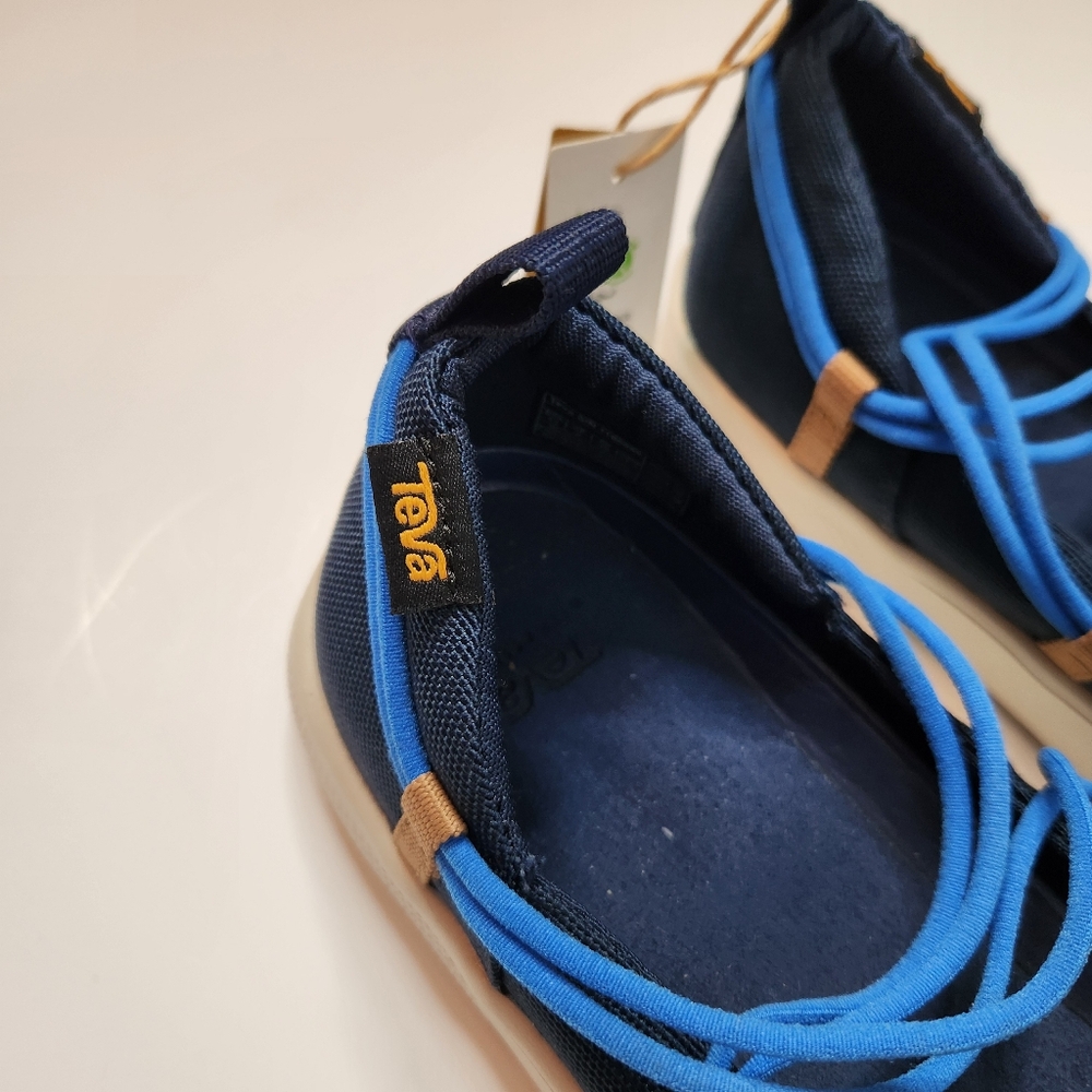 NWT Teva Black Iris & French Blue Voya Infinity Mary Jane Flats Womens Size 11 - Picture 5 of 8